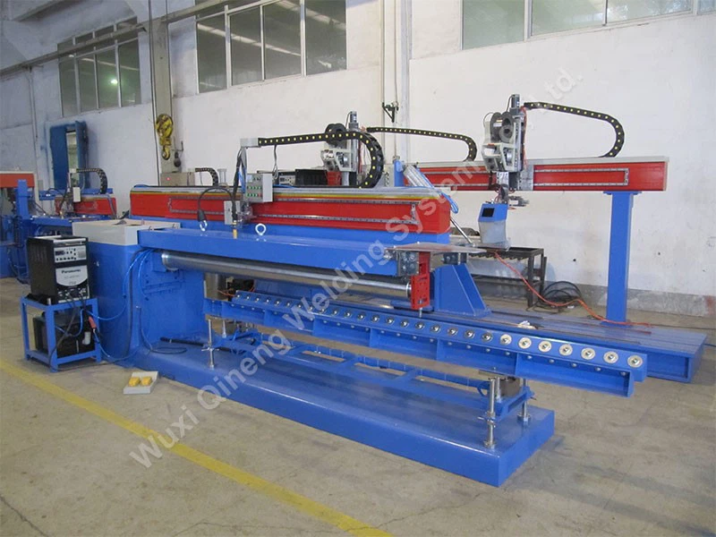 Stainless steel pressure vessel welding machine